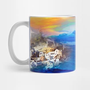 Santorini Dreamscape Mug